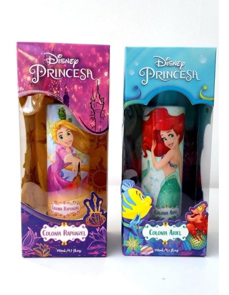 Disney Princess Rapunzel / Ariel Colonia 140 Ml Spray