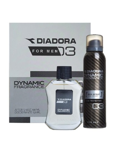 Diadora Dinamic Fragrance 03 Coffret After Shave 100Ml + Deo 150 Ml