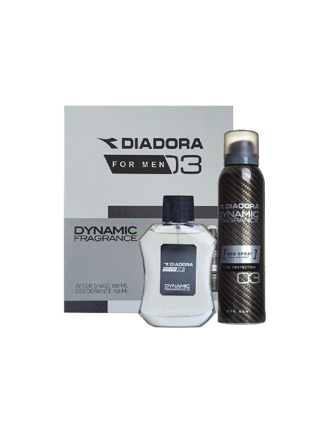 Diadora Dinamic Fragrance 03 Coffret After Shave 100Ml + Deo 150 Ml