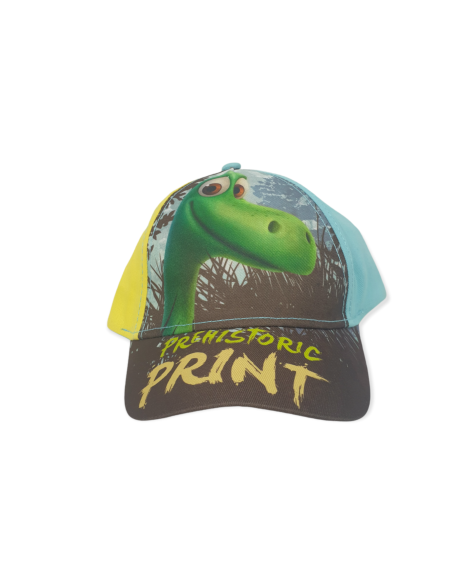 Cappello Dinosauro con visiera di cotone Bambini Tg 54