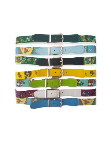 Cintura elastica per bambini colore Assortiti 70 cm IDEP501