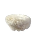 Cappello di pelliccia elegante Russo da donna Bianco invernale caldo morbido soffice Tg Unica