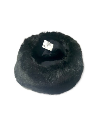 Cappello di pelliccia elegante Russo da donna Neroo invernale caldo morbido  soffice Tg 58