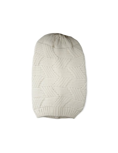 Cappello di lana S&J Faschion Bianco lungo Invernale