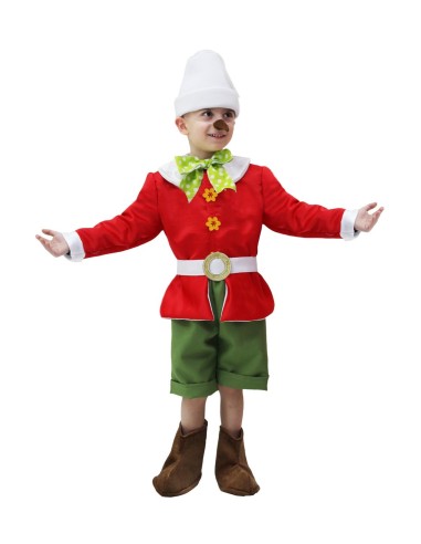 Vestito di Carnevale PEGASUS Pinocchio baby 8026 Bambino Anni 1/2