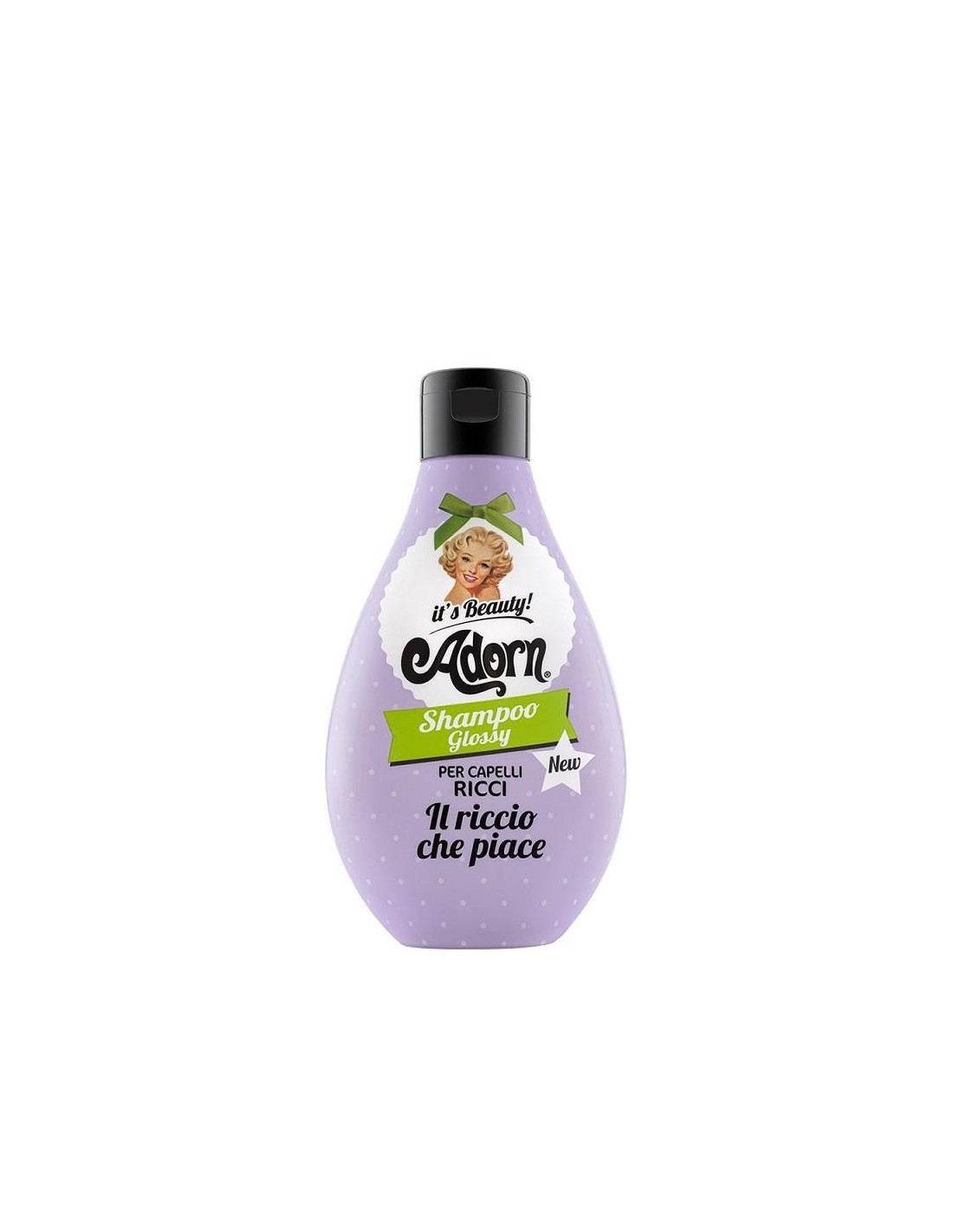 Adorn Shampoo Glossy Per Capelli Ricci 250 Ml
