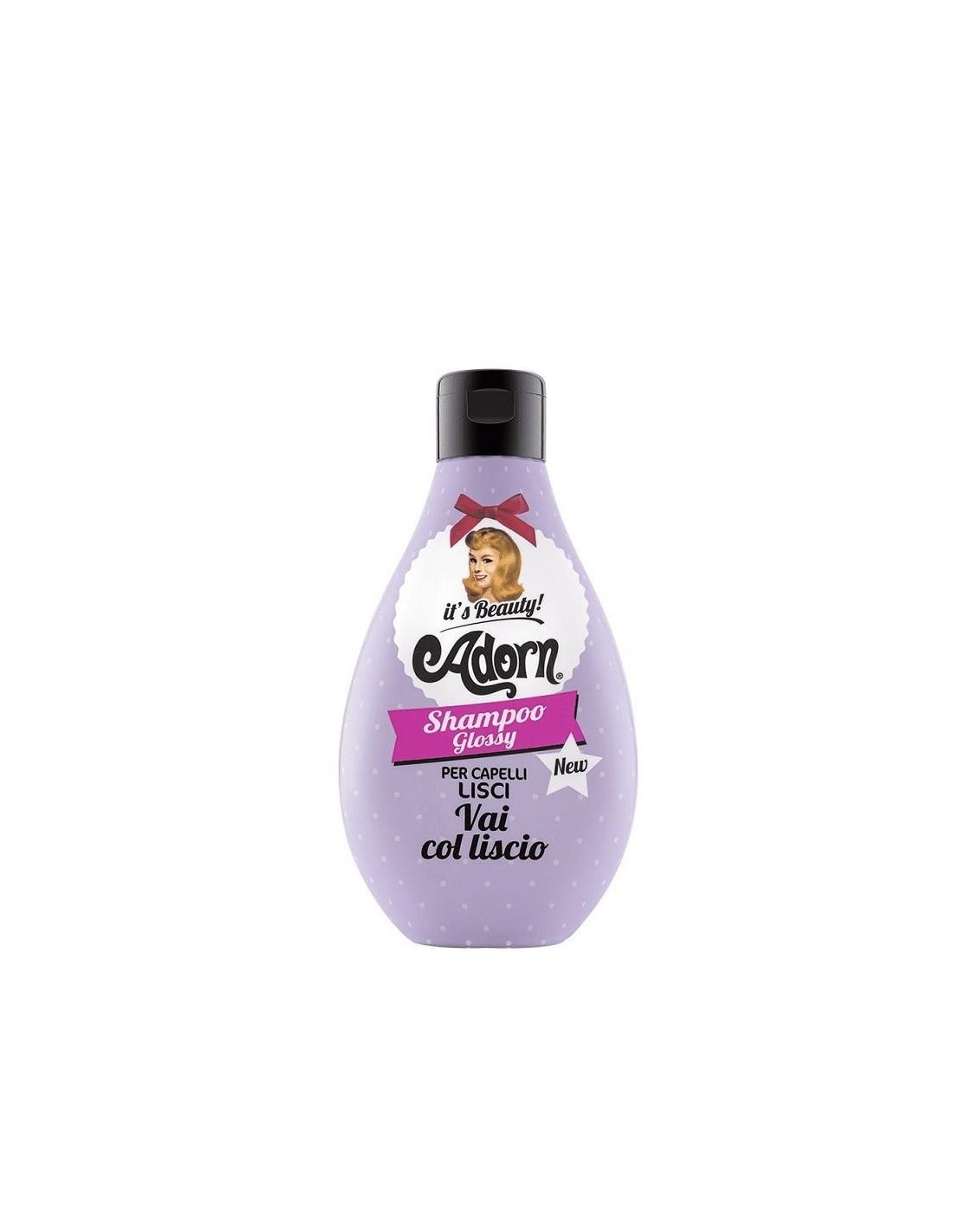 Adorn Shampoo Glossy Per Capelli Lisci 250 Ml