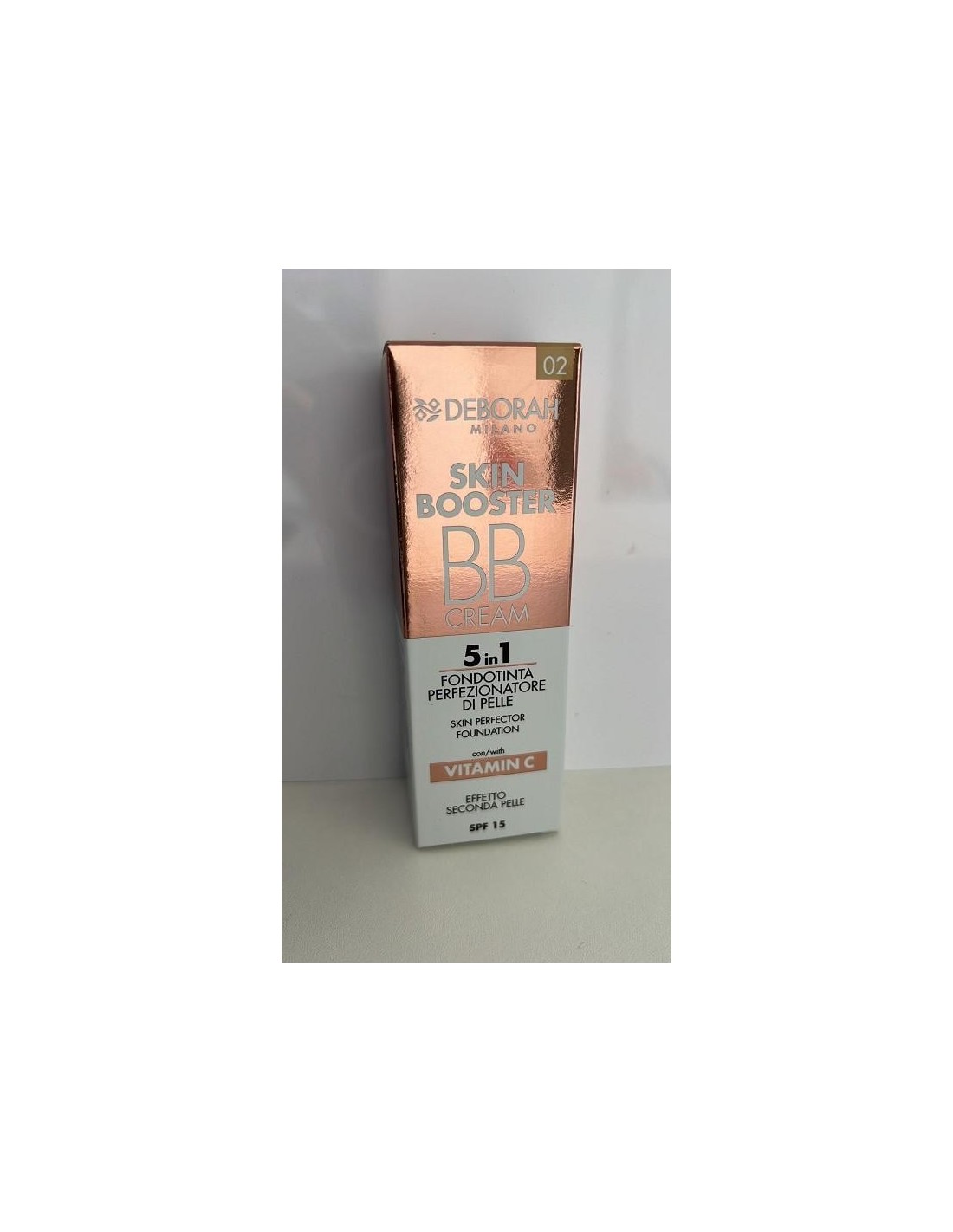 Deborah Skin Booster Bb Cream 5 In 1 Fondotinta N°02 Vitamin C Spf 15
