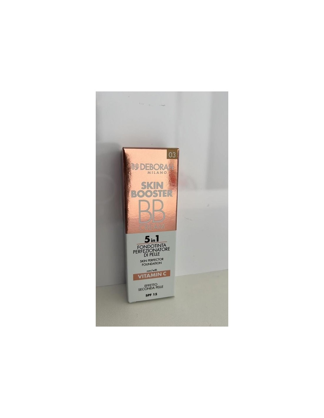 Deborah Skin Booster Bb Cream 5 In 1 Fondotinta N°03 Vitamin C Spf 15