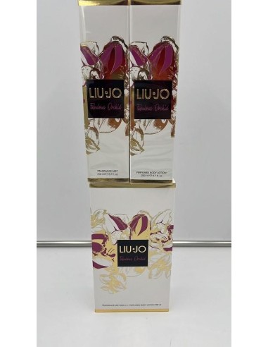Liu Jo Fabulous Orchid Coffret Acqua Profumata 200 Ml + Body Lotion 200 Ml