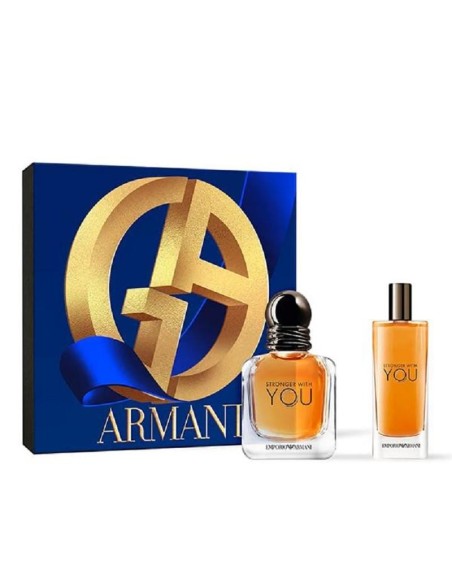 Armani Stronger With You Homme Coffret Edt 50Ml+15Ml