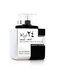 Lattafa 24 Carat White Gold Eau De Parfum 100 Ml