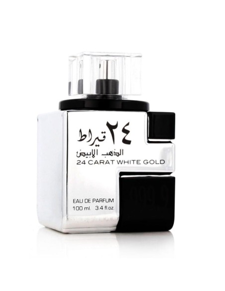 Lattafa 24 Carat White Gold Eau De Parfum 100 Ml