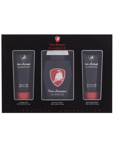 Tonino Lamborghini Classico Coffret Edt 125ml+after Shave Balm100ml +shower Gel 100ml
