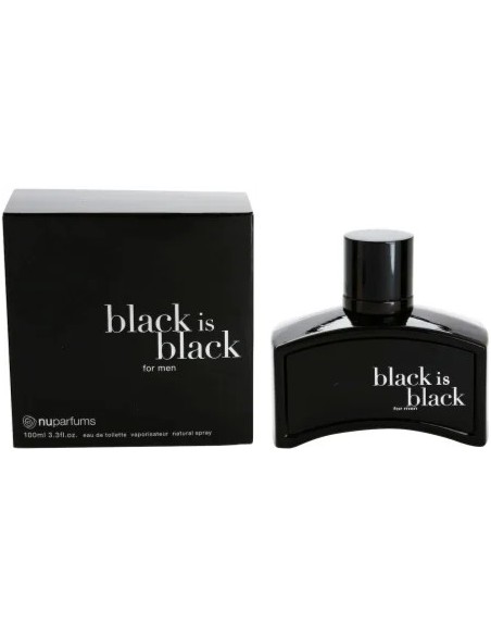 Nuparfums Black Is Black Eau De Toilette 100 ml (man)