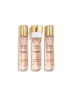 Chanel Coco Mademoiselle Edt 20ml + 2x20ml Refill