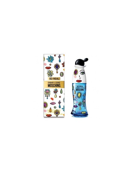 Profumo donna Moschino chip and chic So Real 100ml EDT vapo spray