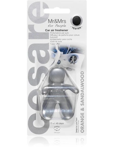 Mr & Mrs Fragrance Cesare Orange & Sandalwood Autoparfum 1 stuk