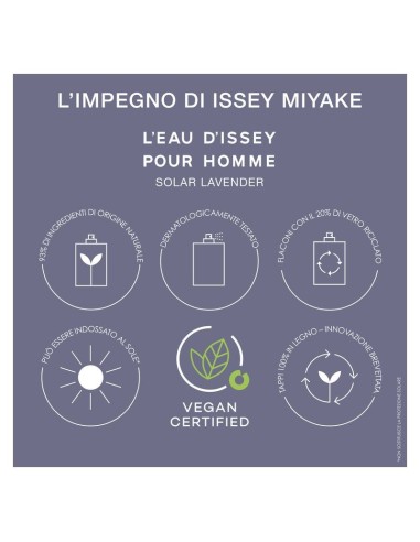 Issey Miyake L'Eau d'Issey pour Homme Solar Lavender Eau De Toilette Intense 100 ml (man)