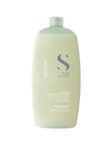 Alfaparf Milano Semi Di Lino Scalp Relief Calming Micellar Low Shampoo 1000 Ml
