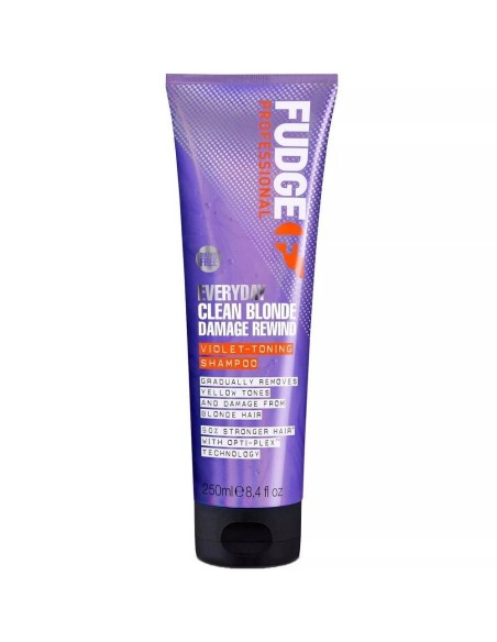 Fudge Everyday Clean Blonde Damage Rewind Violet-toning Shampoo 250 Ml