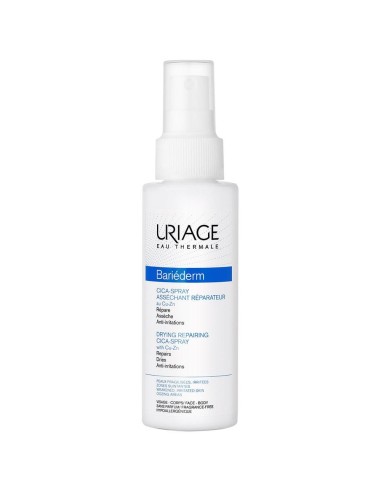 Uriage Bariéderm Drying Reparing Cica-spray With Cu-zn 100 Ml