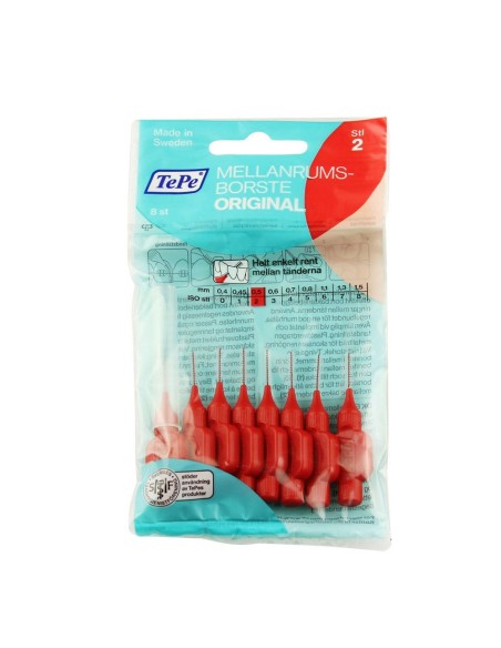 TePe Original Interdental Brushes 2 Red (0