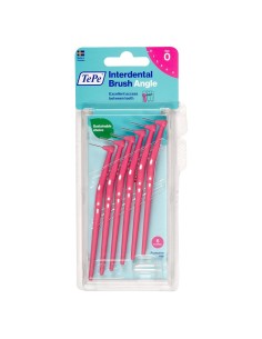 Tepe Angle Interdental Brushes 0 Pink (0,4 Mm) 6 Pcs