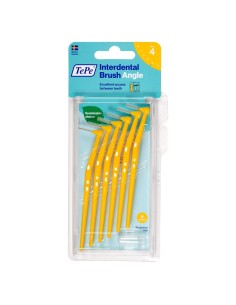 Tepe Angle Interdental Brushes 4 Yellow (0,7 Mm) 6 Pcs