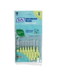 Tepe Extra Soft Interdental Brushes 5 Green (0,8 Mm) 8 Pcs