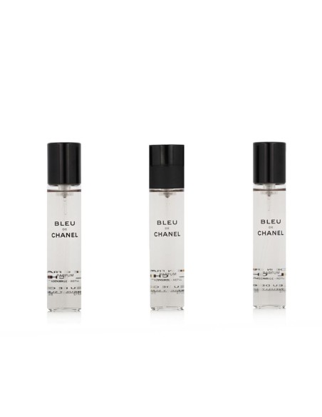 Chanel Bleu de Chanel Parfum Refill with Spray 20 ml + Parfum Refill 2 x 20 ml (man)