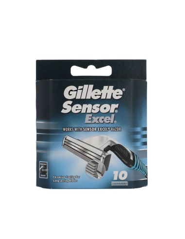 Gillette Sensor Excel spare blades for shaving 10pcs M