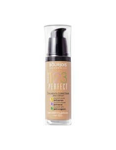 Bourjois Paris 123 Perfect Foundation 16 Hour Spf 10 (53 Light Beige) 30 Ml