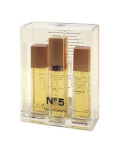 Chanel No 5 Edt 3 X 20 Ml Refill Pocket (mini) Spray W