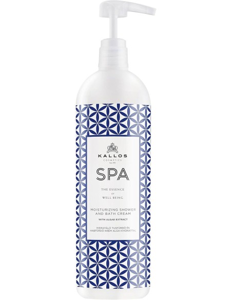 Kallos Spa Moisturizing Shower And Bath Cream 1000 Ml