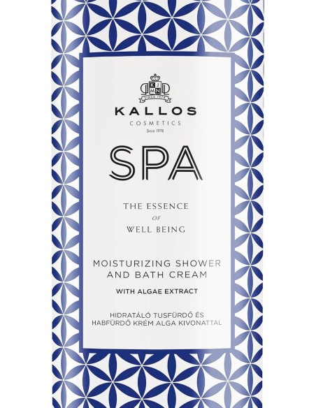 Kallos Spa Feuchtigkeitsspender Dusche Und Badecreme 1000 Ml