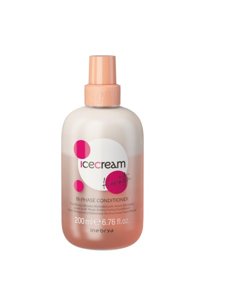 Inebrya Ice Cream Keratin Bi-phase Conditioner 200 Ml