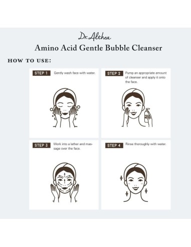Dr.althea Amino Acid Gentle Bubble Cleanser 140 Ml