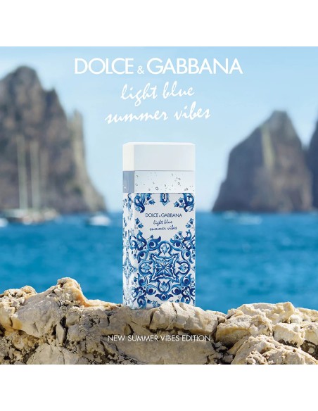 Dolce & Gabbana Light Blue Summer Vibes Eau De Toilette 100 Ml