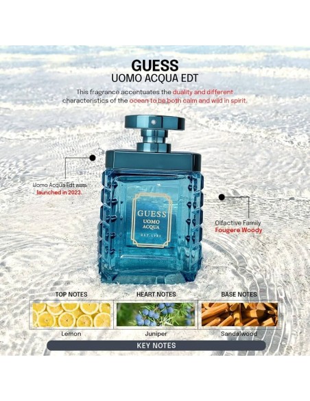 Guess Uomo Acqua Eau De Toilette 100 ml (man)