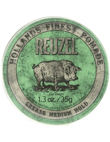 Reuzel Styling Green Pomade Grease Medium Hold 35 G