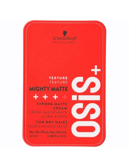Schwarzkopf Osis+ Texture Mighty Matte Strong Matte Cream 100 Ml