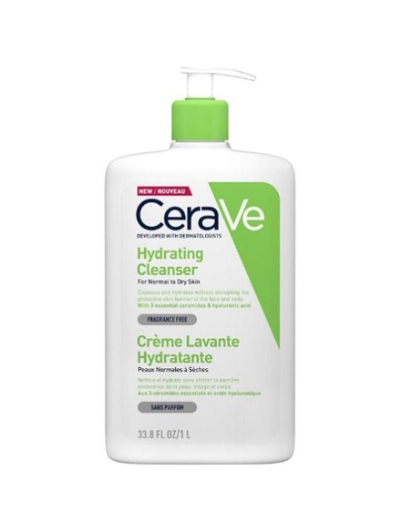 Cerave Hydrating Cleanser 1000 Ml