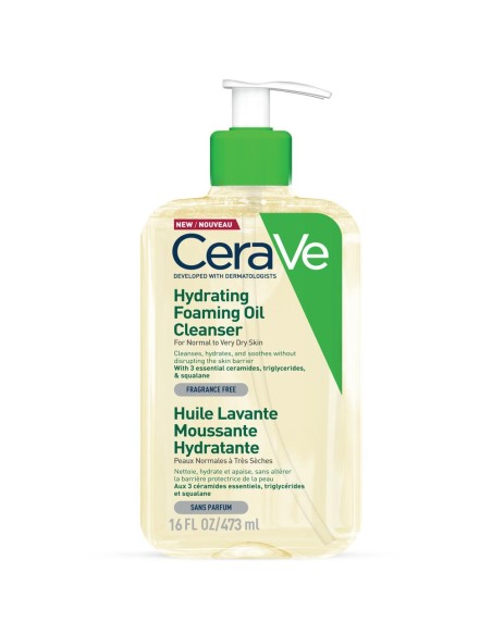 Cerave Hydrating Foaming Oil Cleanser 473 Ml