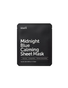 Dear, Klairs Midnight Blue Calming Sheet Mask 25 Ml