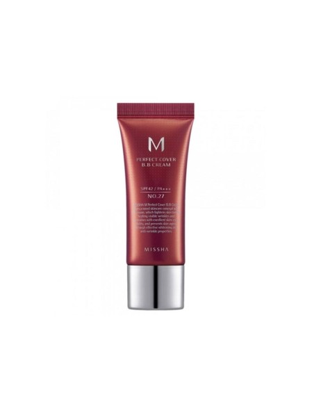Missha M Perfect Cover Bb Cream Spf 42 (no.27 Honey Beige) 20 Ml