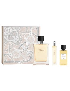 Hermès Terre D'hermès Edt 100 Ml + Edt 15 Ml + Sg For Body & Hair 40 Ml