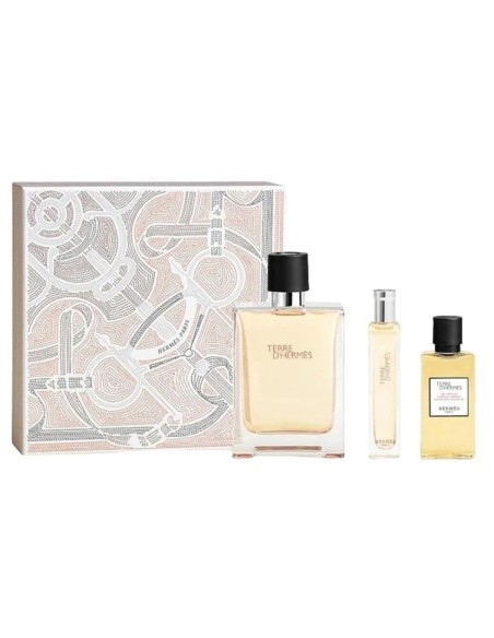Hermès Terre D'hermès Edt 100 Ml + Edt 15 Ml + Sg For Body & Hair 40 Ml
