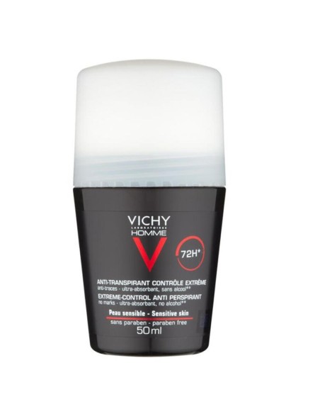 Vichy Homme 72h Antiperspirant 50 Ml