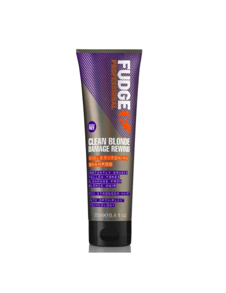 Fudge Clean Blonde Damage Rewind Violet-toning Shampoo 250 Ml
